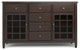 Connaught Solid Wood Sideboard Buffet, Chestnut Brown