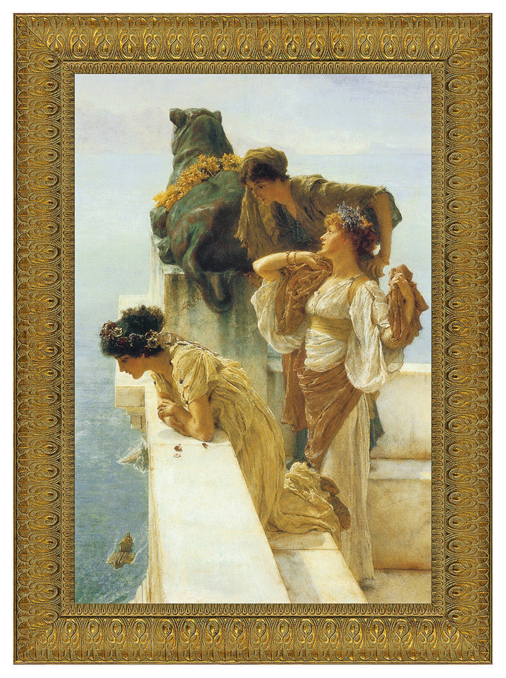 "A Coign of Vantage 1895" Stretched Canvas Replica, 14"x17"