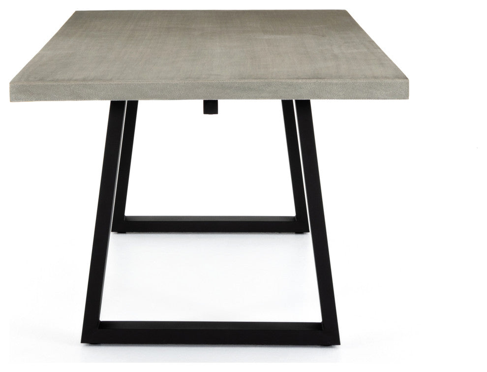 Cyrus Dining Table-79"-Grey