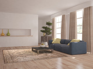 Illusion 8872-612 Area Rug, Beige, 7'7"x10'10"
