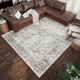 Indoor/Outdoor Marbella MB2 Linen Machine Washable 10' x 14' Rug
