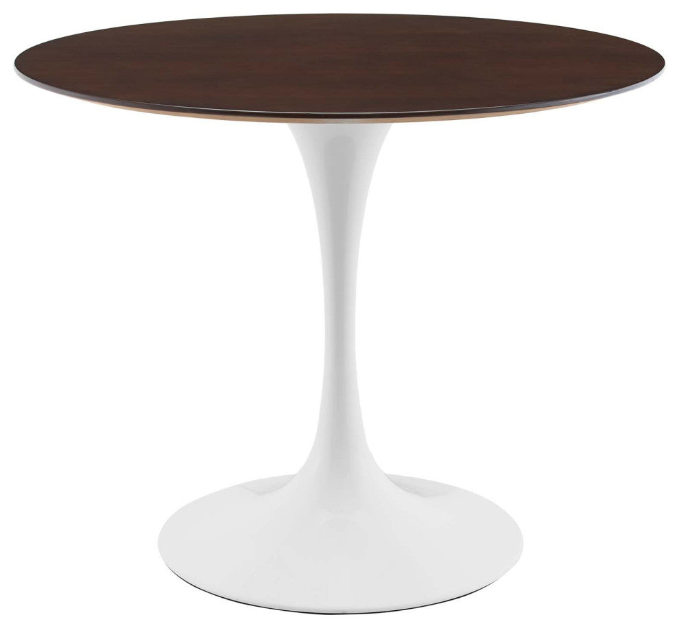 Lippa 36" Dining Table White Cherry Walnut