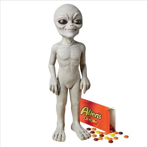 Small Out of This World Alien Statue