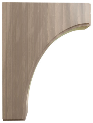 1 3/4"W x 6"D x 8"H Clarksville Bracket, Walnut