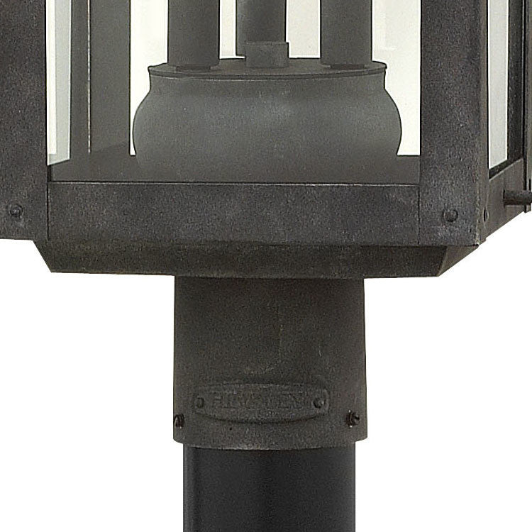 Hinkley Lighting 1851 Anchorage 120v 3 Light 24.25" Tall Heritage - Aged Zinc