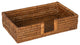 La Jolla Rectangular Guest Towel Holder, Honey Brown, Honey Brown