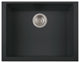 Ab2420Um-BLA Black 24" Undermount Single Bowl Granite Composite Kitchen Sink