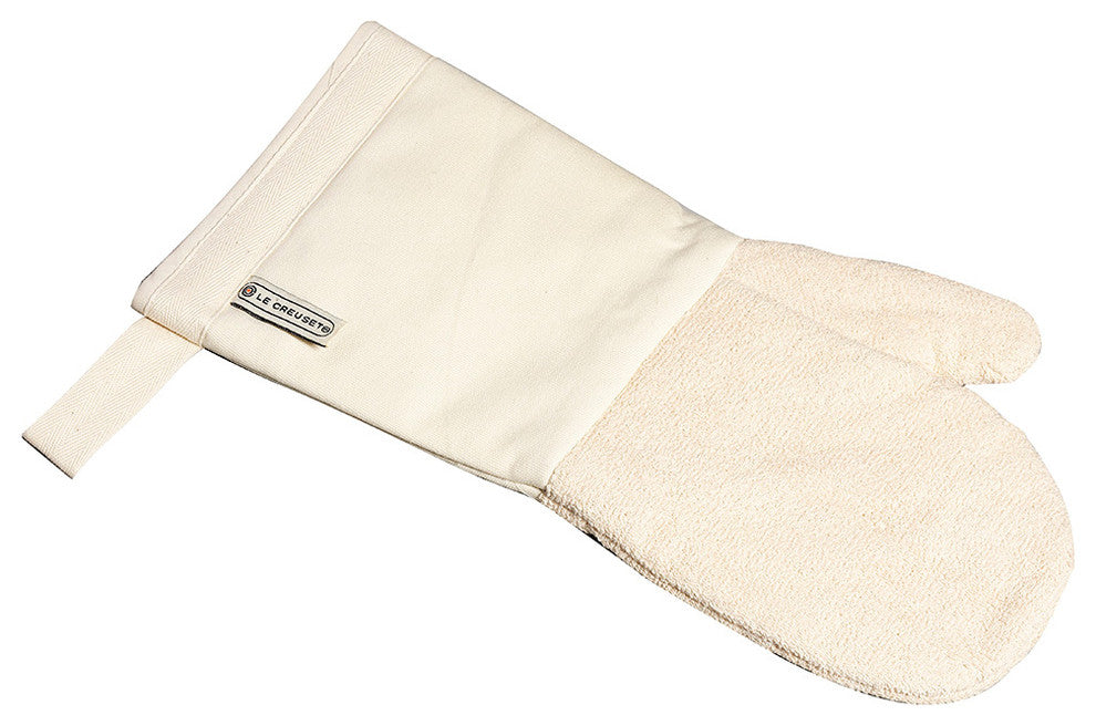 Le Creuset Oven Mitt, Cream