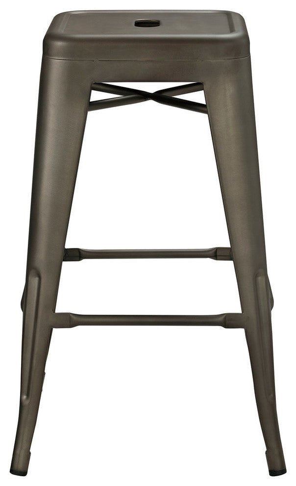 Modern Brown Promenade Counter Stool