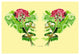 Betsy Drake Geraniums 30 X 50 Inch Comfort Floor Mat