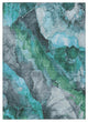 Machine Washable Indoor/Outdoor Chantille ACN1864 Teal 2'6" x 3'10" Rug
