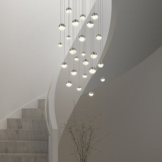 Sonneman 2914-SML Grapes 3 Light 7"W LED Suspension Multi Light - Brass