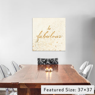 "Shoe Fetish Quotes I Light" by All That Glitters, 18x18x1.5