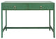 Safavieh Esther 2 Drawer Desk, Turquoise