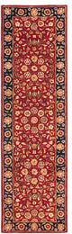 Safavieh Heritage Hg966A Red, Navy Area Rug, 2'3" X 8'0"