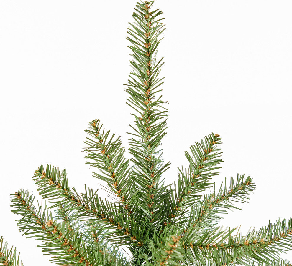 4.5-foot Fraser Fir Pre-Lit or Unlit Light Hinged Artificial Christmas Tree, Unl
