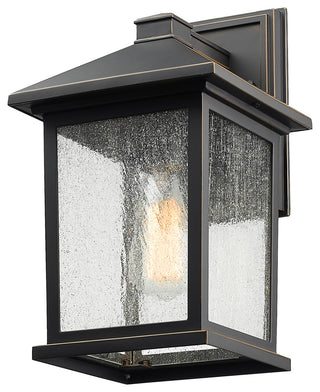Z-Lite Portland 1 Light Outdoor Wall Light, Oil Rubbed Bronze