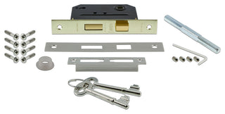 New York Plate With Oval Fluted Crystal Knob, Satin Nickel