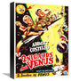 "Abbott & Costello - French - Go To Mars" Canvas Giclee, 12"x16"