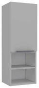 Milwaukee Medicine Cabinet with 2 Open Shelves, and 2 Inner Shelves, White