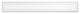 Blink Plus Profile - 40W- 7" x 49" Surface Mount LED - 3000K - White Finish - 10
