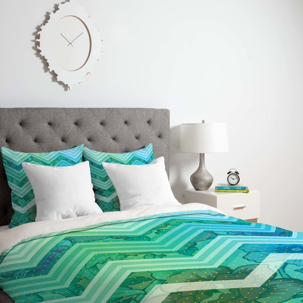 Deny Designs Gabi Azul Duvet Cover - Lightweight