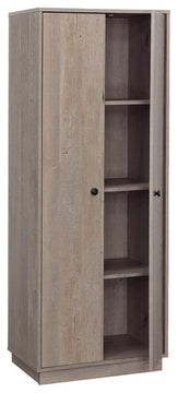Sauder Sundar Engineered Wood Storage Cabinet in Mystic Oak Finish