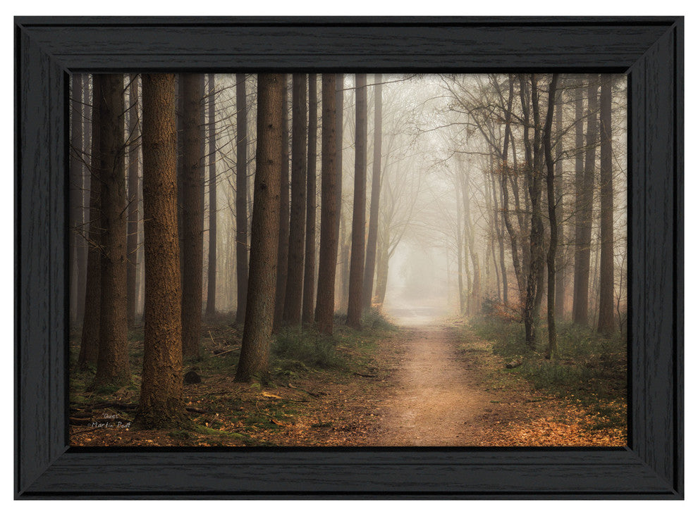 "Quiet" By Martin Podt, Printed Wall Art, Ready To Hang, Black Frame