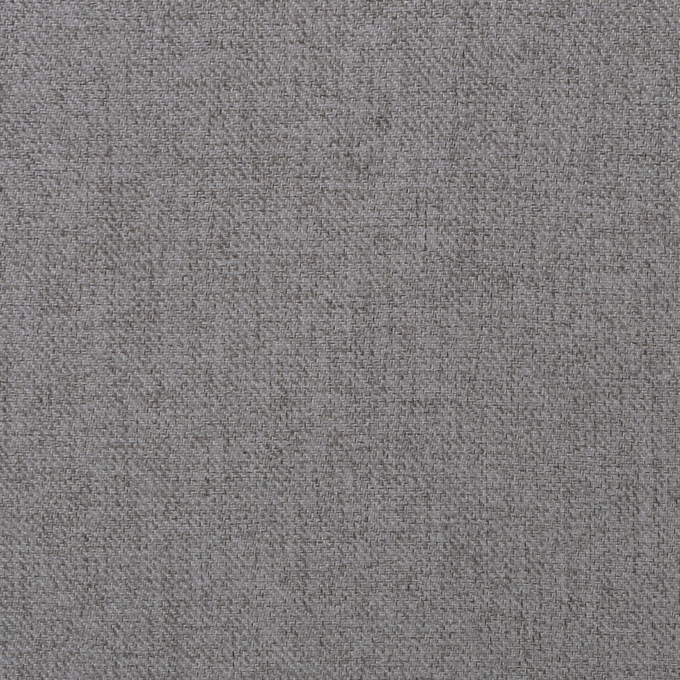 GDF Studio Izaak Tufted Back Fabric Recliner Chair, Light Gray