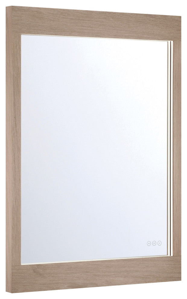 Mogano, Mirror, 30"x42", White Oak