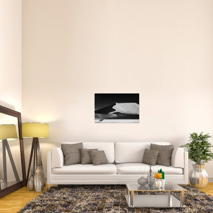"The Solitary" Stretched Canvas Giclee by Mathilde Guillemot, 36x24"