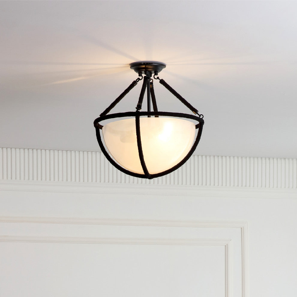 Voyager 2 Light Ceiling Light Matte Black