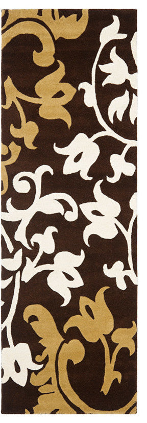 Safavieh Soho Soh760A Floral Rug, Brown/Multi, 5'0"x8'0"