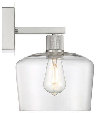 Access Lighting 63144LEDDLP/CLR Port Nine 12" Tall LED Wall - Brushed Steel