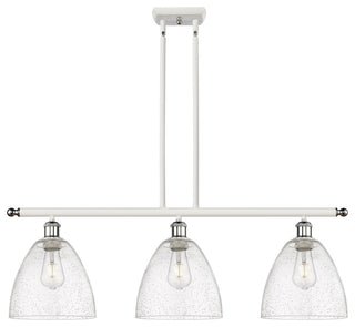 Innovations 516-3I-WPC-GBD-94 3 Light Island Light, White, Polished Chrome