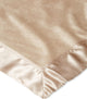 100% Silk Charmeuse Binding Blanket, Taupe, Full/ Queen