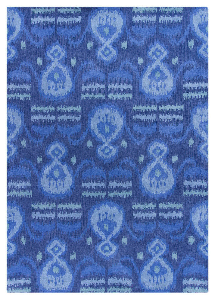 Lina Contemporary Area Rug, 7'x10'
