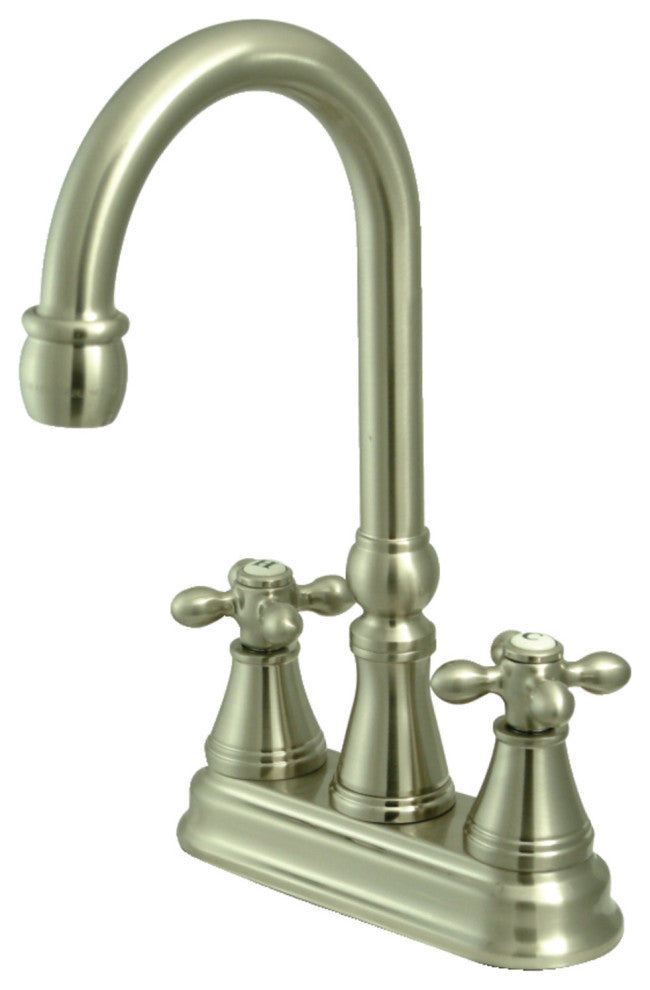Kingston Brass Bar Faucet, Brushed Nickel