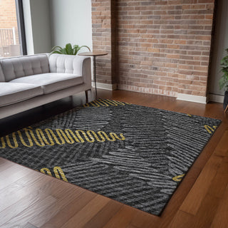 Addison Premium Washable Mayfield AMF117 Gray 5' x 7'6" Rug