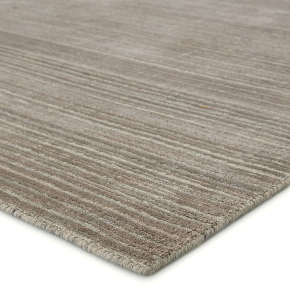 Jaipur Living Gradient Handwoven Solid Area Rug, Light Taupe/Gray, 5'x8'