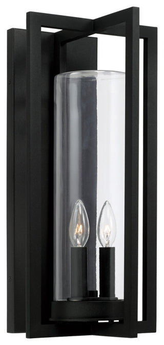Capital Lighting 948221 Kent 2 Light 20" Tall Wall Sconce - Black