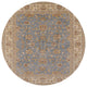 Ahgly Company Indoor Round Mid-Century Modern Area Rugs, 5' Round