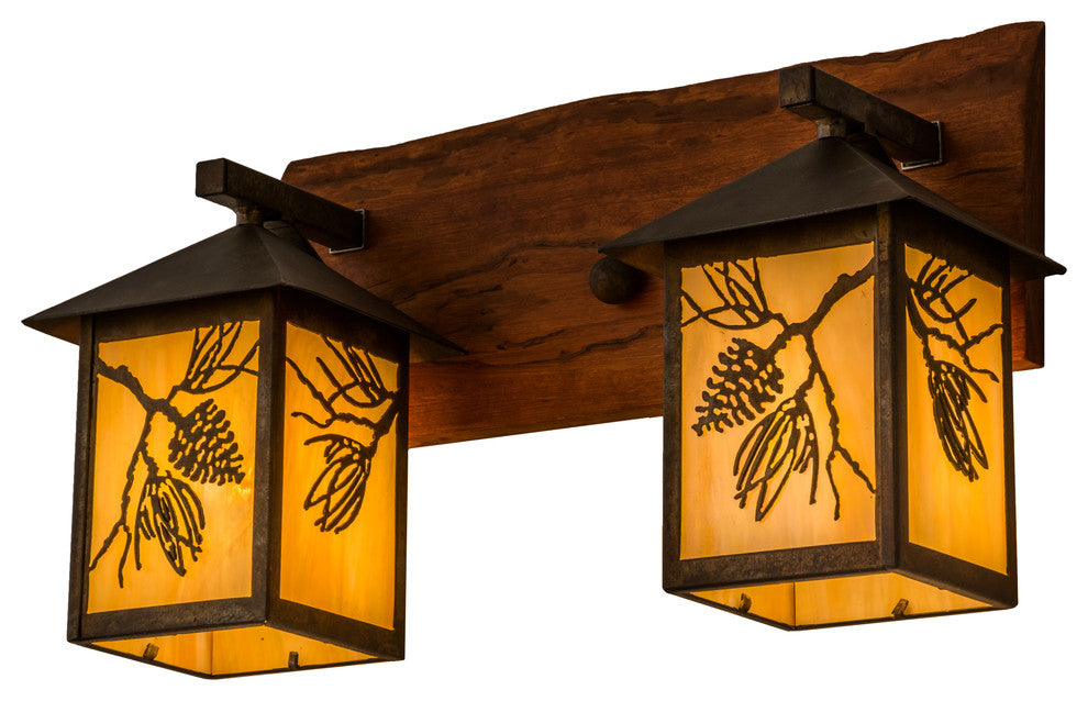 20W Balsam Pine 2 LT Wall Sconce