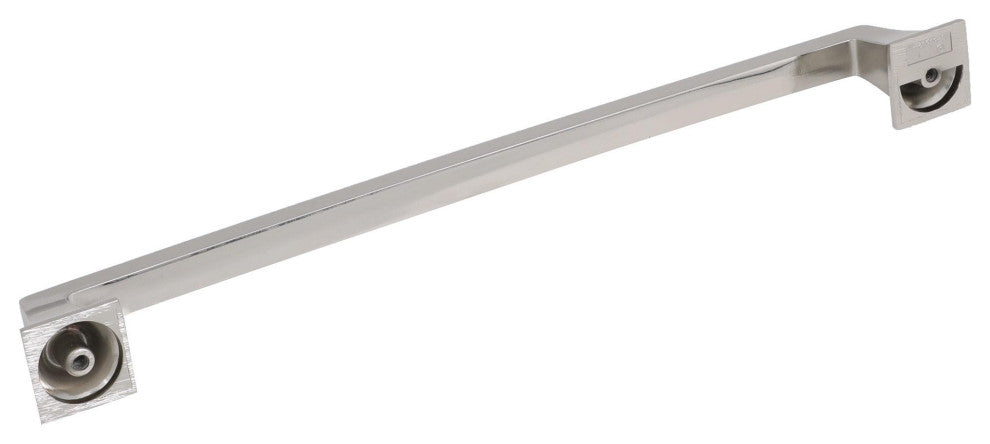 Amerock Mulholland Appliance Pull, Polished Nickel, 12" Center-to-Center