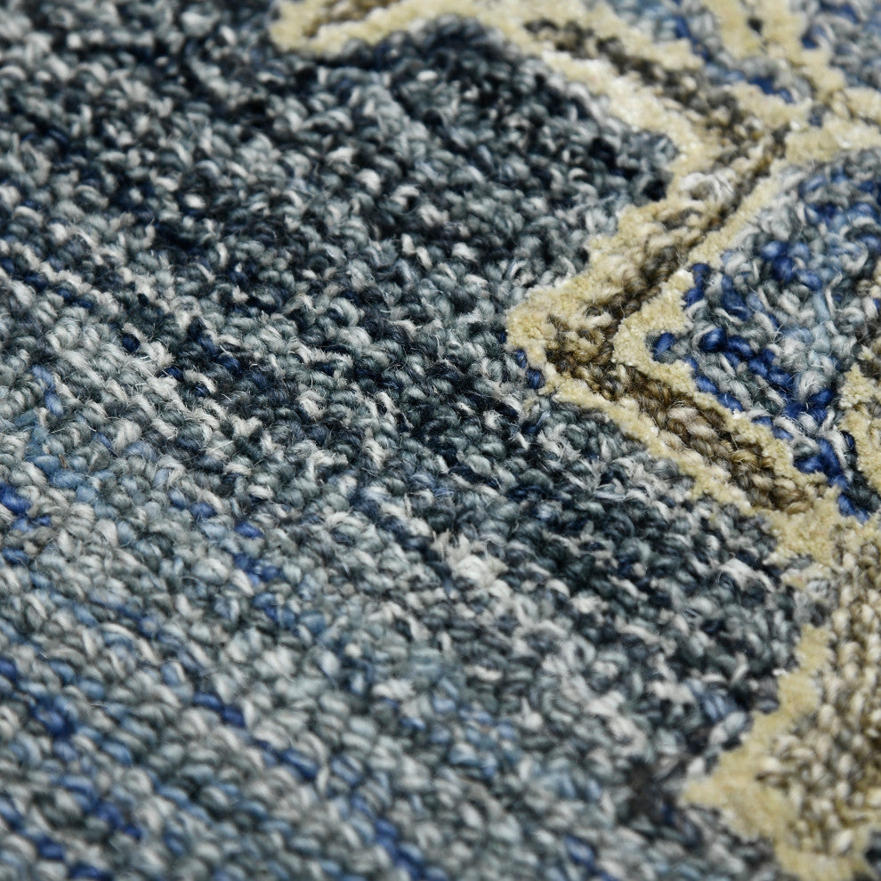 Vestige Nucia Area Rug, Blue, 9' x 13', Oriental