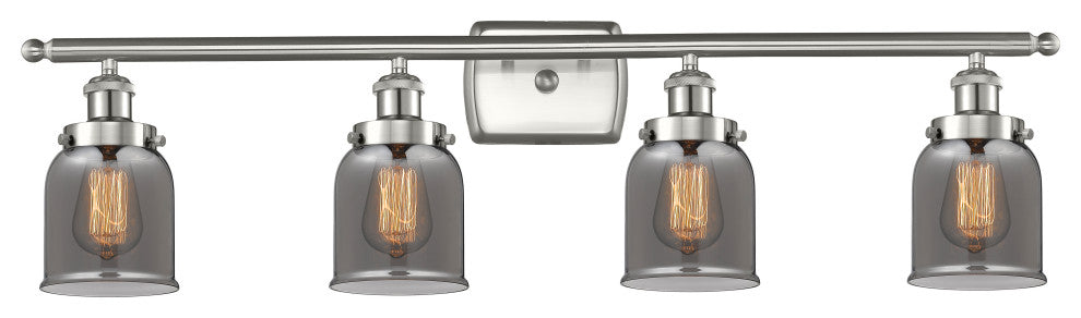 INNOVATIONS LIGHTING 916-4W-SN-G53 Small Bell 3 Light Bath Vanity Light