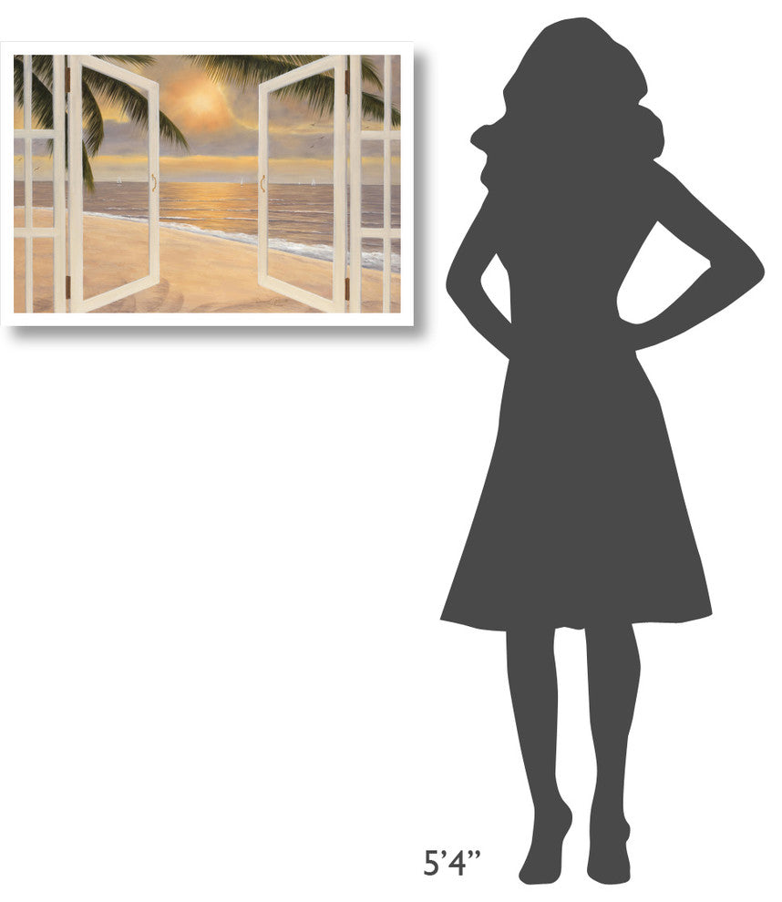 "Step Into A Dream" Digital Paper Print by Diane Romanello, 32"x22"