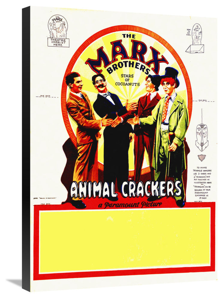 "Marx Brothers - Animal Crackers 06" Canvas by Hollywood Photo Archive, 21x30"