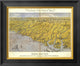 "North and South Carolina and Part of Georgia, 1861"  by John Bachmann, 20x17"