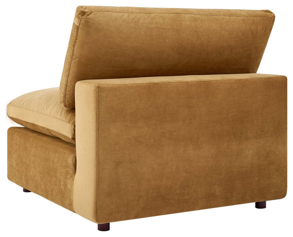Sofa, Velvet, Brown, Modern, Living Lounge Room Hotel Lobby Hospitality